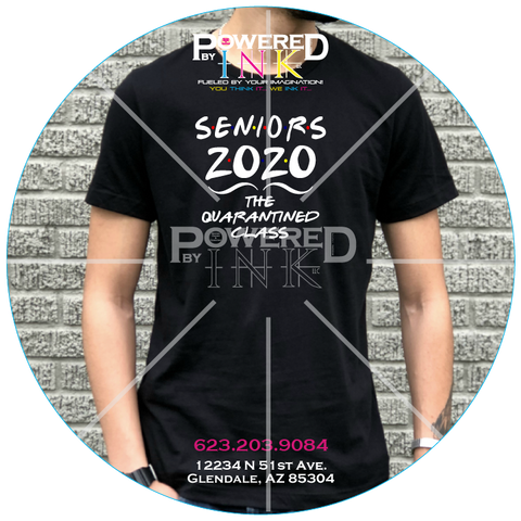 Seniors 2020 - The Quarantined Class T-shirts - FRIENDS style