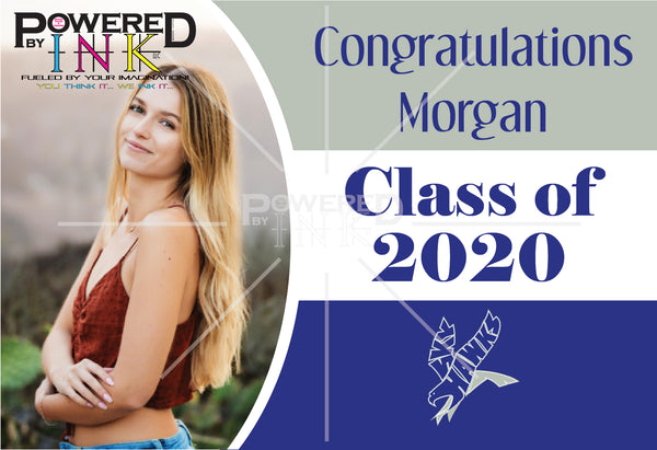 Graduate Yard Signs - With a Personalized Photo