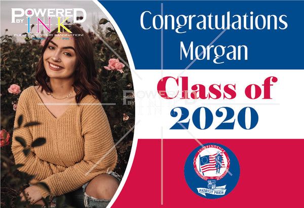 Graduate Yard Signs - With a Personalized Photo