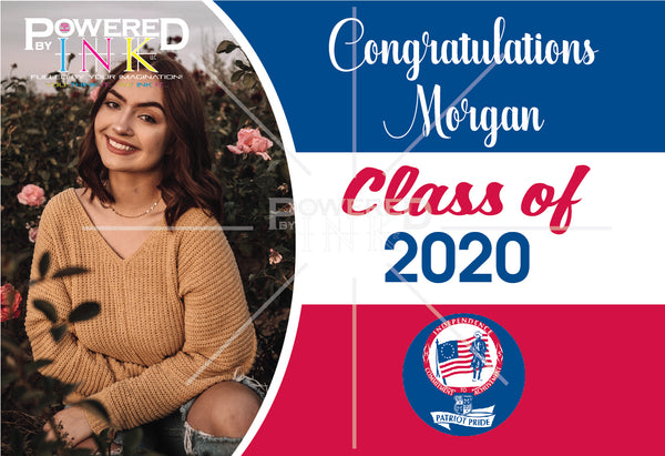 Graduate Yard Signs - With a Personalized Photo