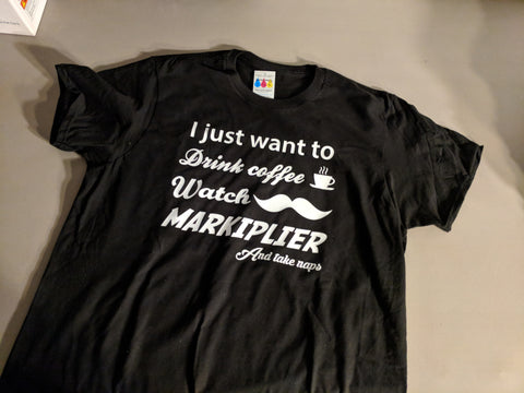 Customized T-shirt - with YOUR text - 1 side