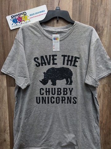 Save The Chubby Unicorns Unisex Tee