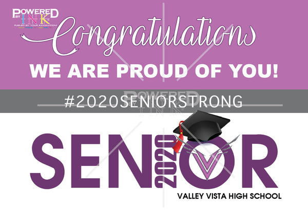 Senior Strong Graduation Yard Signs - 2020