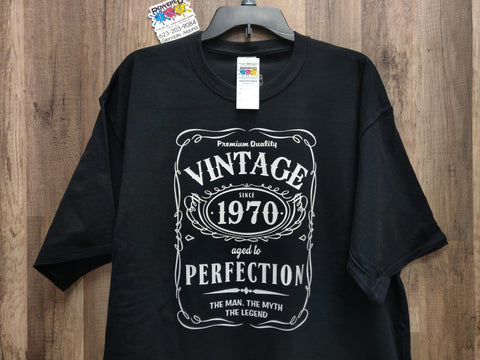 Vintage Since .........  Aged to Perfection