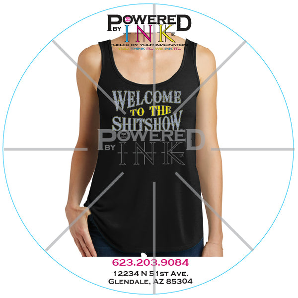 Welcome to the ShitShow * ladies Tank * Party Tank * Bridesmaids * Bachelorette Party*