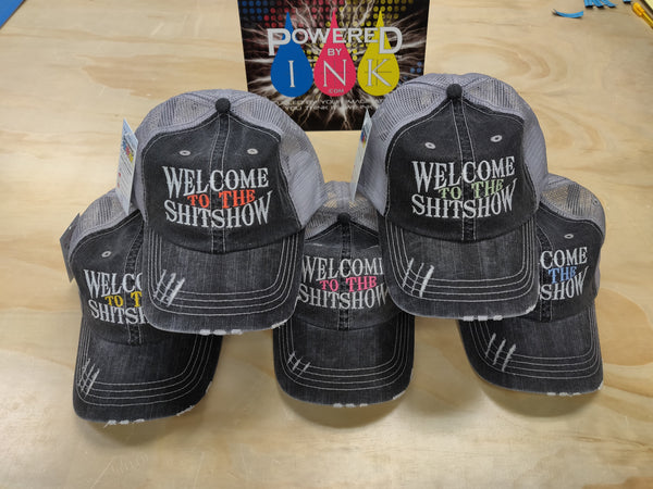 Welcome to the Shitshow Mesh back Trucker Baseball Hats