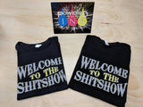 Welcome to the ShitShow ** Shit Show ** Adult Fun Sweatshirt. ** Fleece **